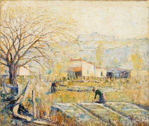 ホットベッド 作： Ernest Lawson