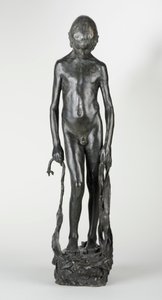 ヒトデ、1900年頃（ブロンズ）（440199-200も参照） 作： Ernest Leopold Sichel
