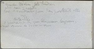 スケッチブック、95ページ：注意事項。 作： Jean Louis Ernest Meissonier