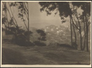 丘の上からの街 作： Ernest Mitchell Pratt