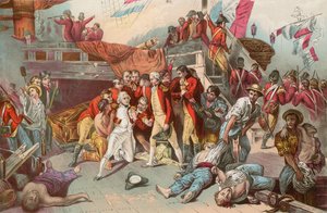 ネルソン最後の戦い 作： Ernest Slingeneyer