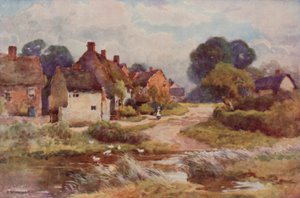 「乞食の箒」（カラーリソ） 作： Ernest William Haslehust