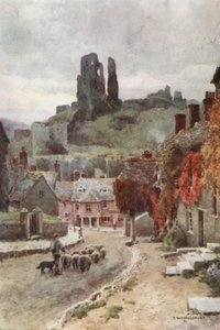 コーフ城（カラーリソ） 作： Ernest William Haslehust