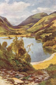 Loughrigg のグラスミア (カラーリソ) 作： Ernest William Haslehust