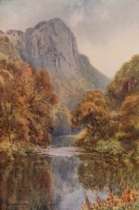 High Tor、Matlock (カラーリソ) 作： Ernest William Haslehust