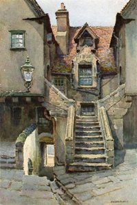 In White Horse Close (カラー リソ) 作： Ernest William Haslehust