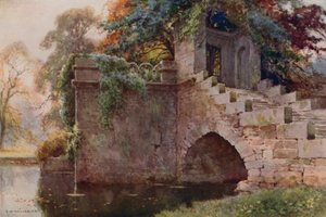 クイーン メアリーズ バウアー、チャッツワース (カラー リソ) 作： Ernest William Haslehust