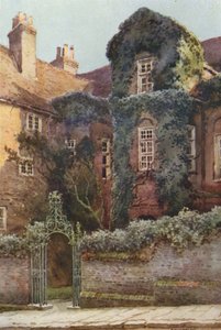 Restoration House、ロチェスター（カラーリソ） 作： Ernest William Haslehust