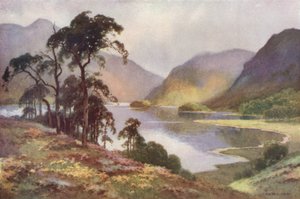 Thirlmere and Helvellyn (カラーリソ) 作： Ernest William Haslehust