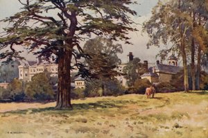 Worksop Manor（カラーリソ） 作： Ernest William Haslehust