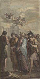 キリストと使徒とローマ兵 作： Ernest Zacharias Platner