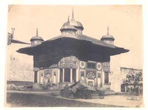 ソフィアの噴水、コンスタンティノープル、c。 1854年。 作： Ernest de Caranza