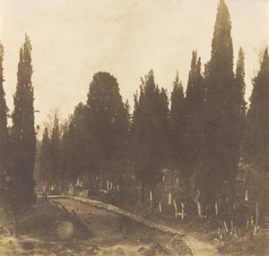 トルコスクタリ墓地、1852年（写真） 作： アーネスト・デ・カランザ