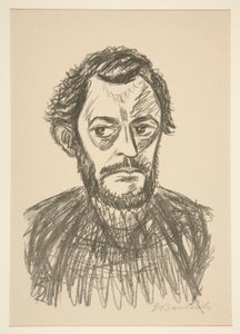 自画像Ⅲ (自画像Ⅲ) 作： Ernst Barlach
