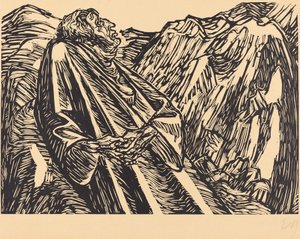崖 作： Ernst Barlach