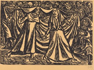 死の舞踏Ⅱ 作： Ernst Barlach