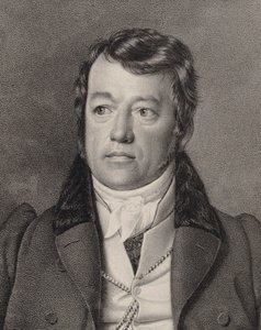 オルガニスト兼作曲家のフリードリッヒ・シュナイダーの肖像、1786～1853年頃。 1840年。 作： Ernst Friedrich Oldermann