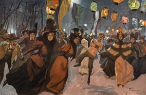 アイスカーニバル 作： Ernst Heilemann