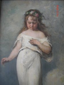 エリザベート (1871-1879)、芸術家の次女 作： Ernst Hildebrand