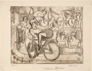 自転車レース、1926 年。