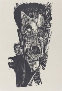 Ludwig Binswanger 博士、1917 年 1918 年。 作： Ernst Ludwig Kirchner