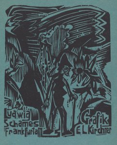 Ludwig Schames Frankfurt a M Grafik E L Kirchner Ludwig Schames Frankfurt a M..., 19191920. 作： Ernst Ludwig Kirchner
