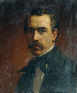 自画像 作： Ernst Lafite