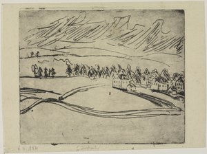  作： Ernst Ludwig Kirchner