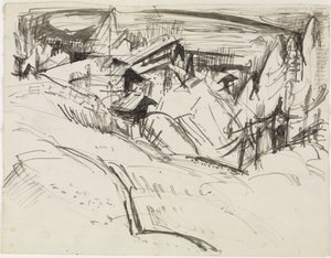  作： Ernst Ludwig Kirchner
