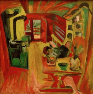 高山料理 作： Ernst Ludwig Kirchner