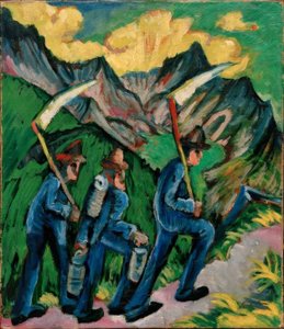 一生 作： Ernst Ludwig Kirchner