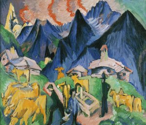アルプレベン、トリプティク;アルプレベン、トリプティク、1918