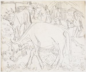  作： Ernst Ludwig Kirchner