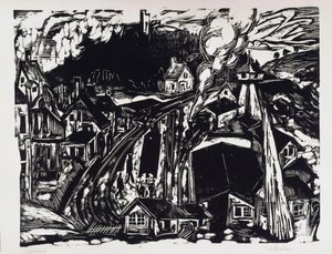  作： Ernst Ludwig Kirchner