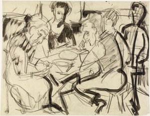  作： Ernst Ludwig Kirchner