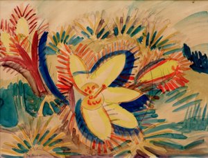 ベルガネモネ 作： Ernst Ludwig Kirchner