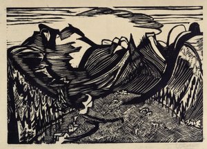  作： Ernst Ludwig Kirchner