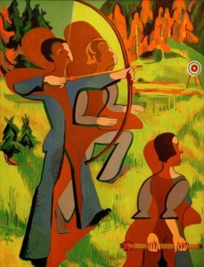 アーチャー 作： Ernst Ludwig Kirchner
