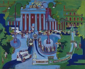 ブランデンブルク門 作： Ernst Ludwig Kirchner