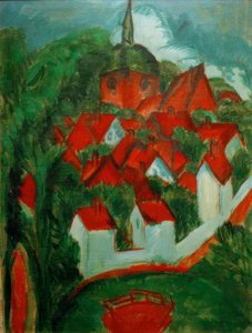 フェーマルン城 作： Ernst Ludwig Kirchner