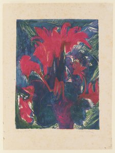 シクラメン 作： Ernst Ludwig Kirchner