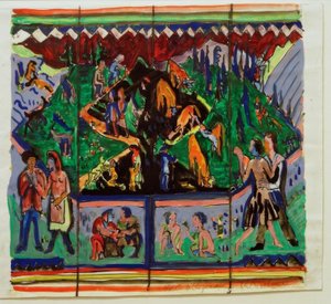 生活 作： Ernst Ludwig Kirchner