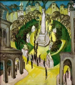 ラウンデル 作： Ernst Ludwig Kirchner