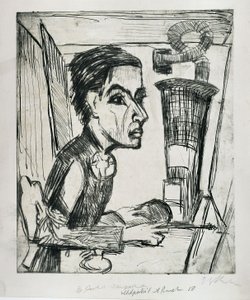  作： Ernst Ludwig Kirchner