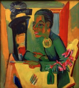 絵描き 作： Ernst Ludwig Kirchner