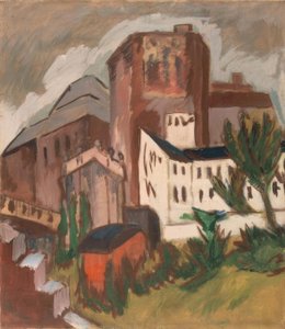 シティタワー 作： Ernst Ludwig Kirchner