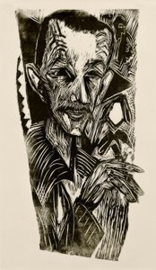 神智学者 作： Ernst Ludwig Kirchner