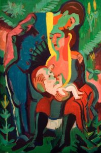 家族 作： Ernst Ludwig Kirchner