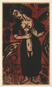 自殺 作： Ernst Ludwig Kirchner