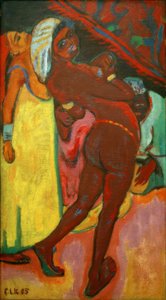A dançarina negra 作： Ernst Ludwig Kirchner